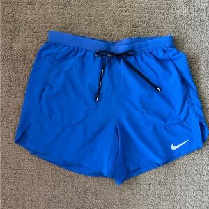 Nike Dri-FIT Blue Performance Shorts 5 inch inseam size Medium